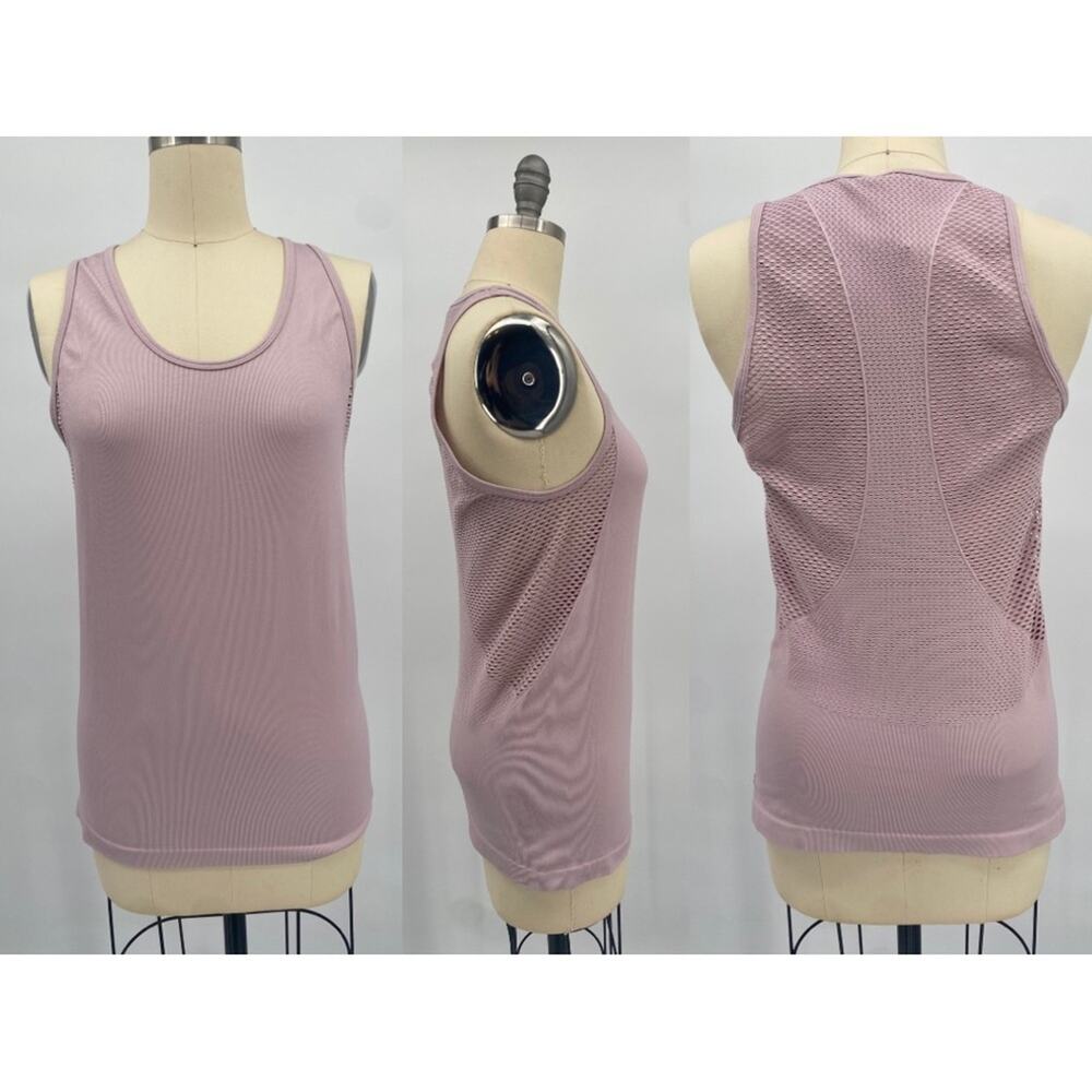 Fabletics Women's Lavender Purple Stretchy Athletic Workout Tank Size Large